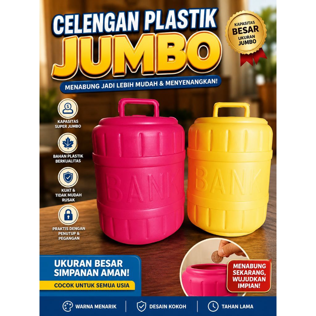 Celengan Plastik besar