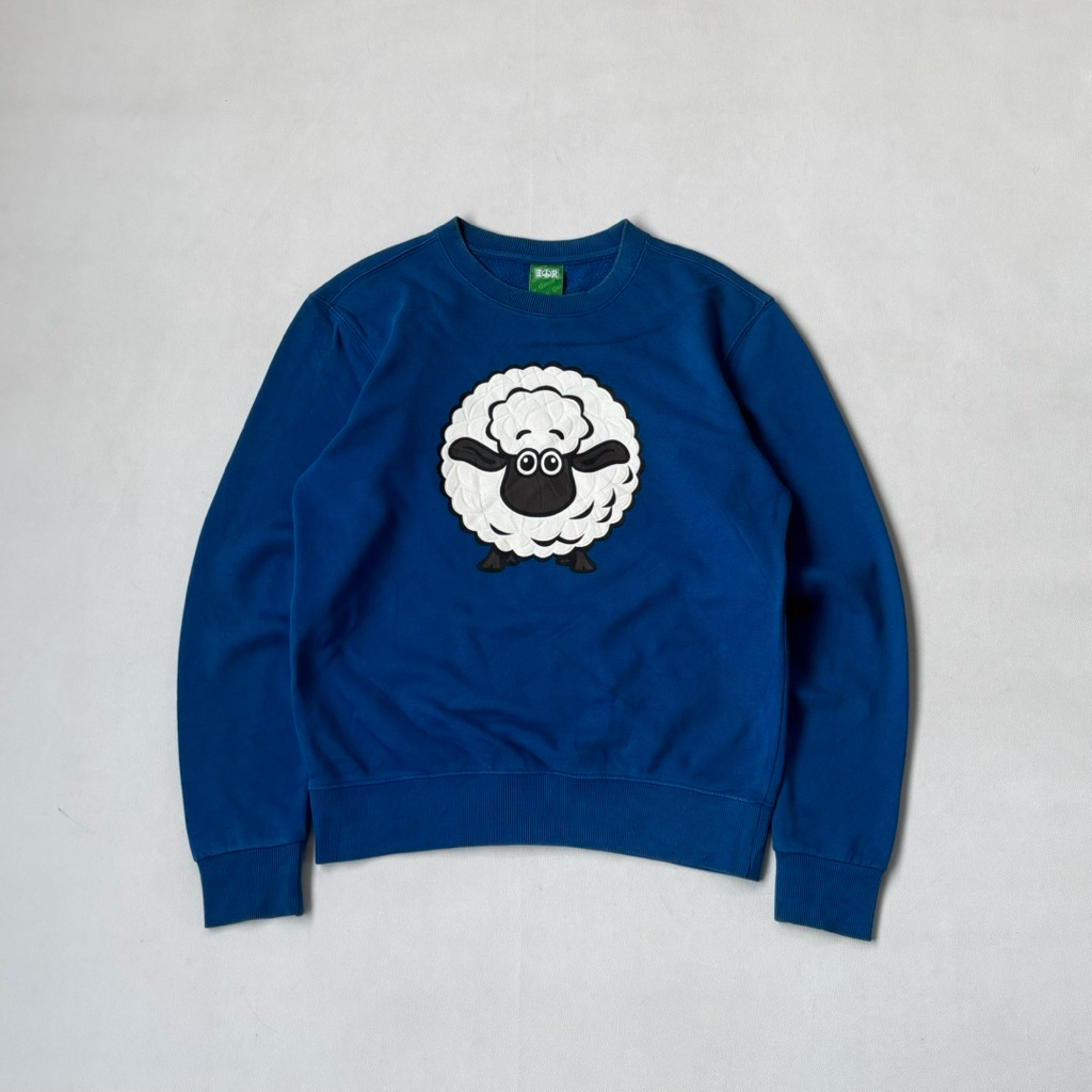 Crewneck 3QR Sondesip Blue Sweatshirt