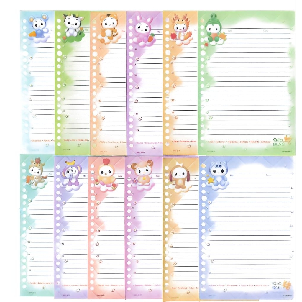 [HARGA PERLEMBAR] MIN BELI 5 LEMBAR BACA DESKRIPSI - KERTAS BINDER HARVEST SANGAT LANGKA / KERTAS BI