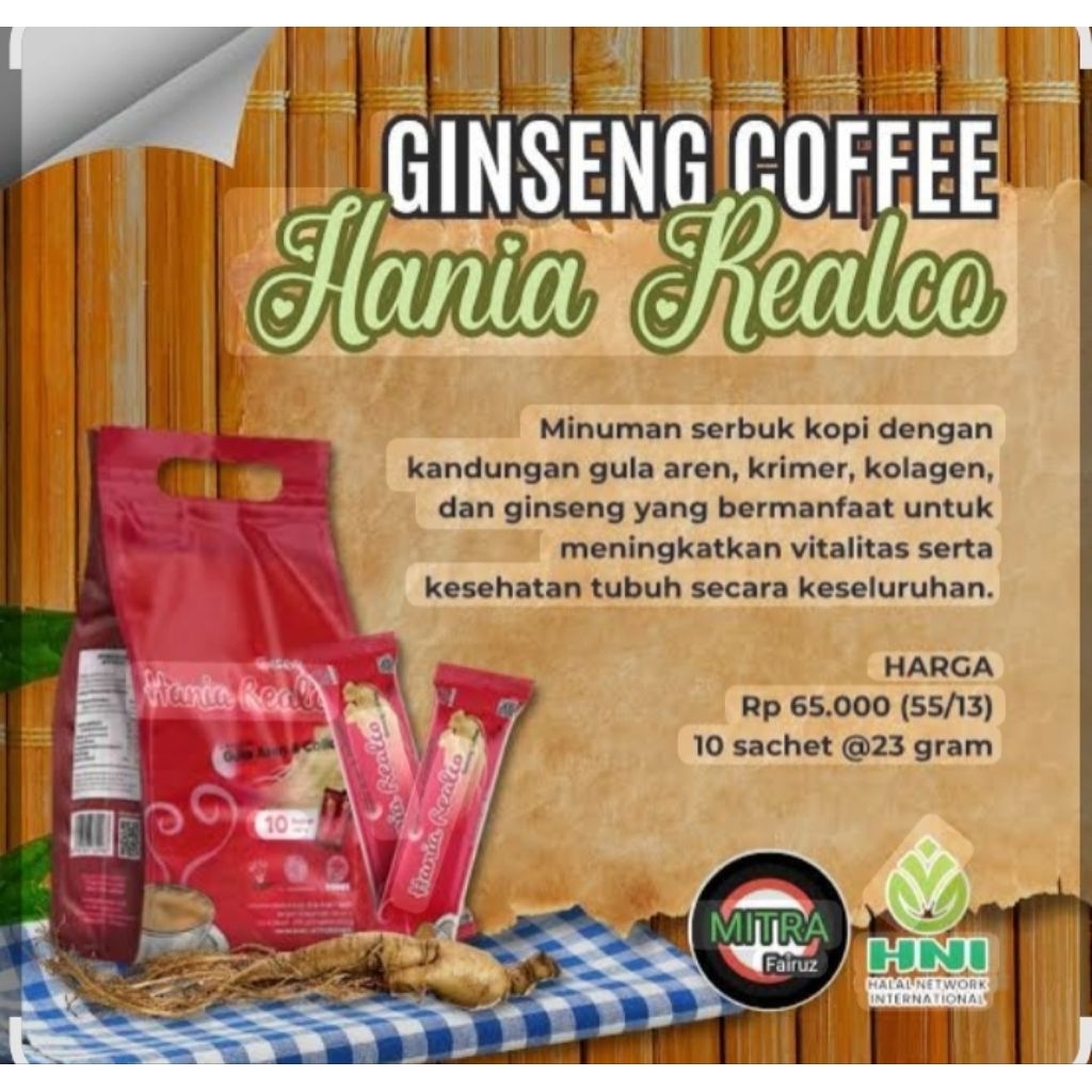 Hania Realco Ginseng