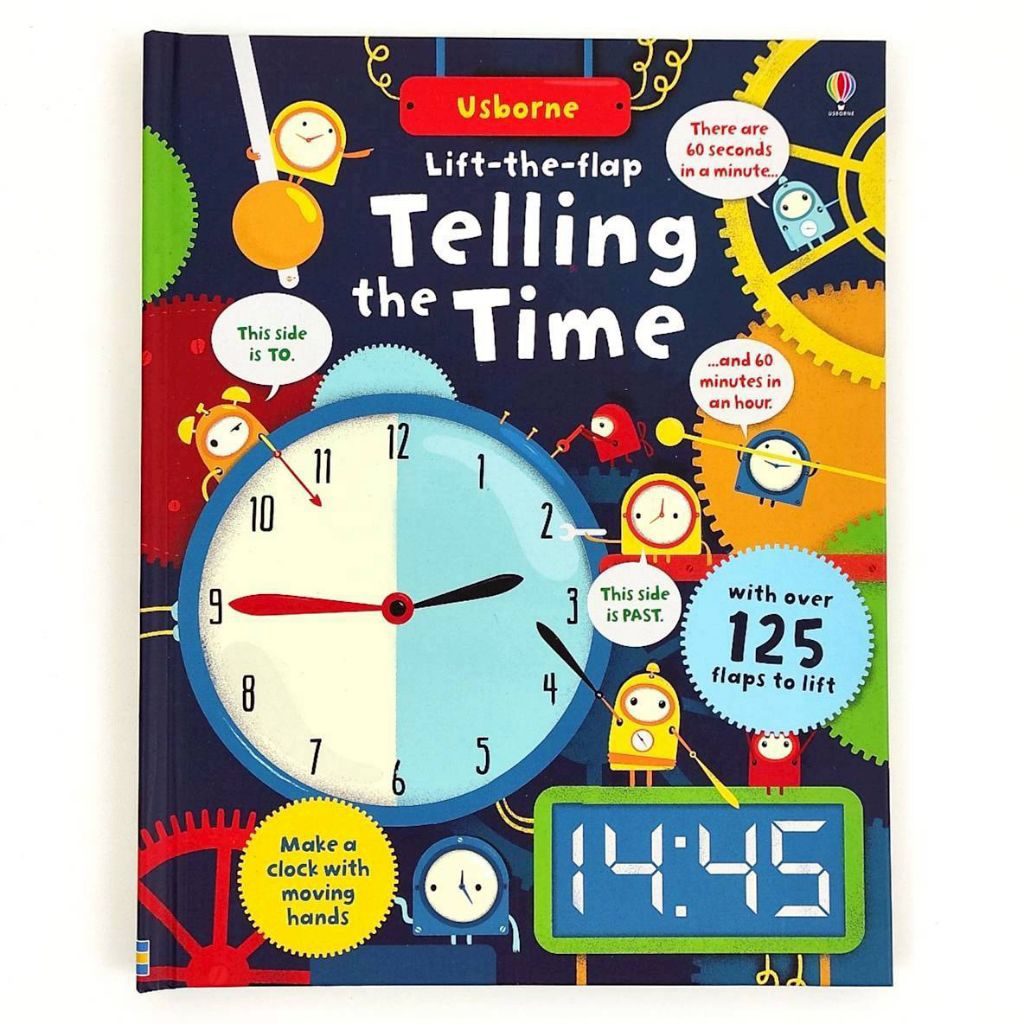 USBORNE Lift-the-Flap Telling the Time