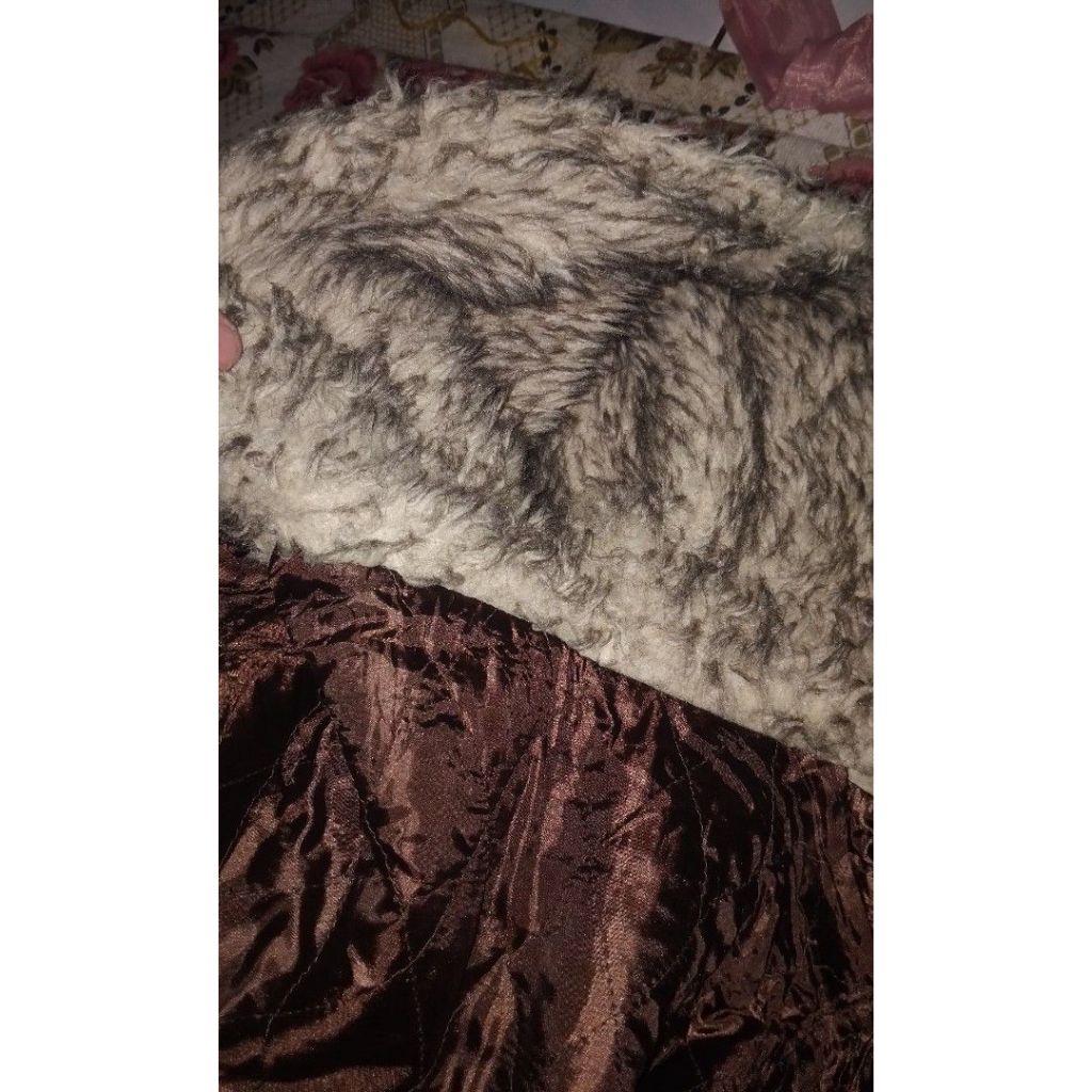 PRELOVED Jaket Coklat hangat Cocok Untuk Touring dan Musim Dingin