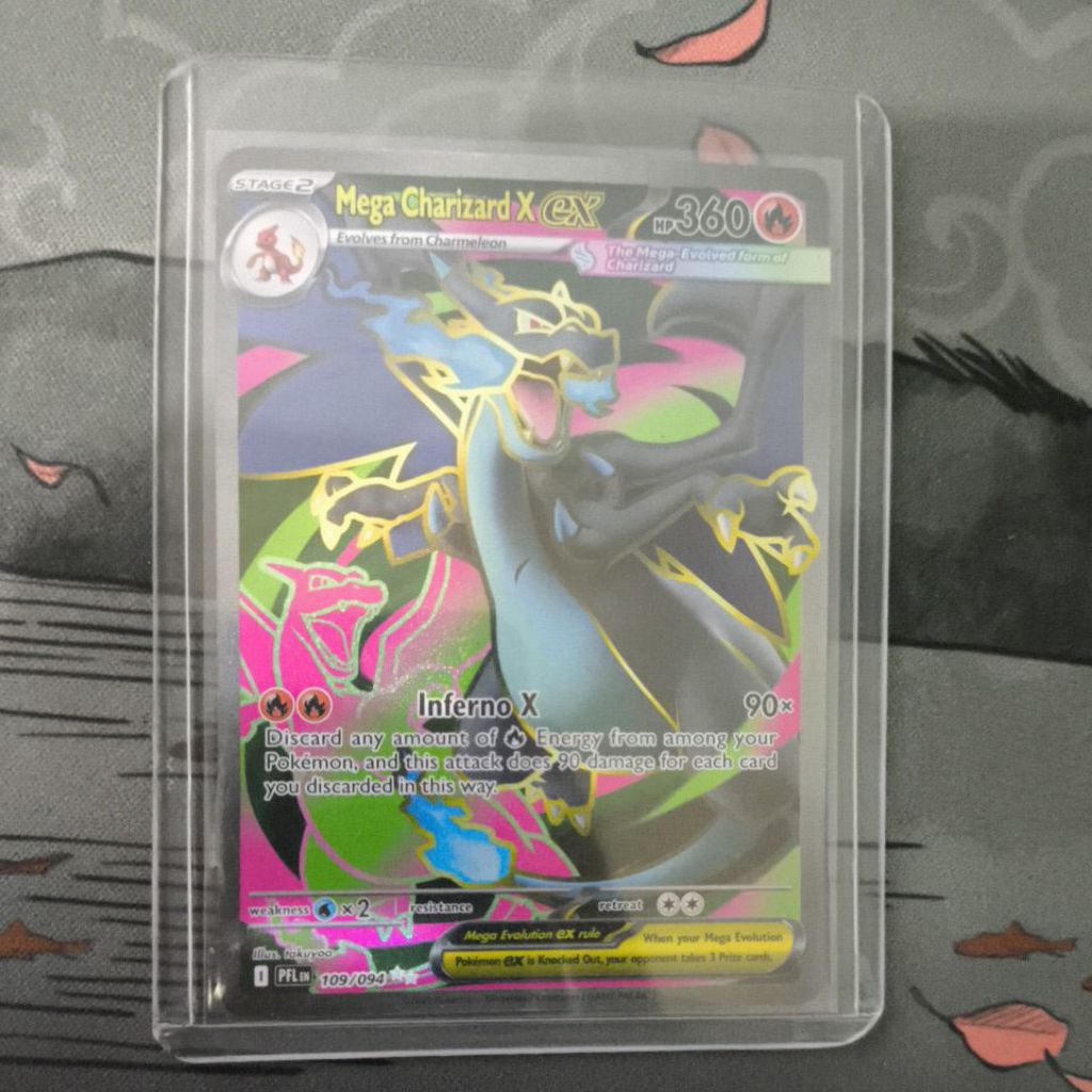 Mega Charizard X EX SR 109/94 EN Phantasmal Flames