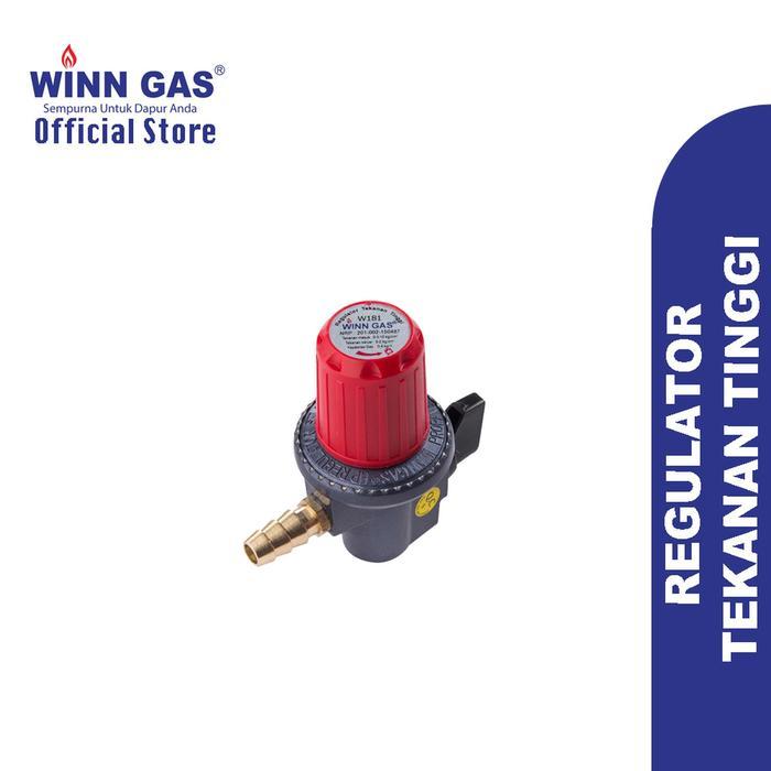 WINN GAS Regulator High Pressure W 181 Regulator Tekanan Tinggi Untuk Kompor Joss Hemat Tahan Lama