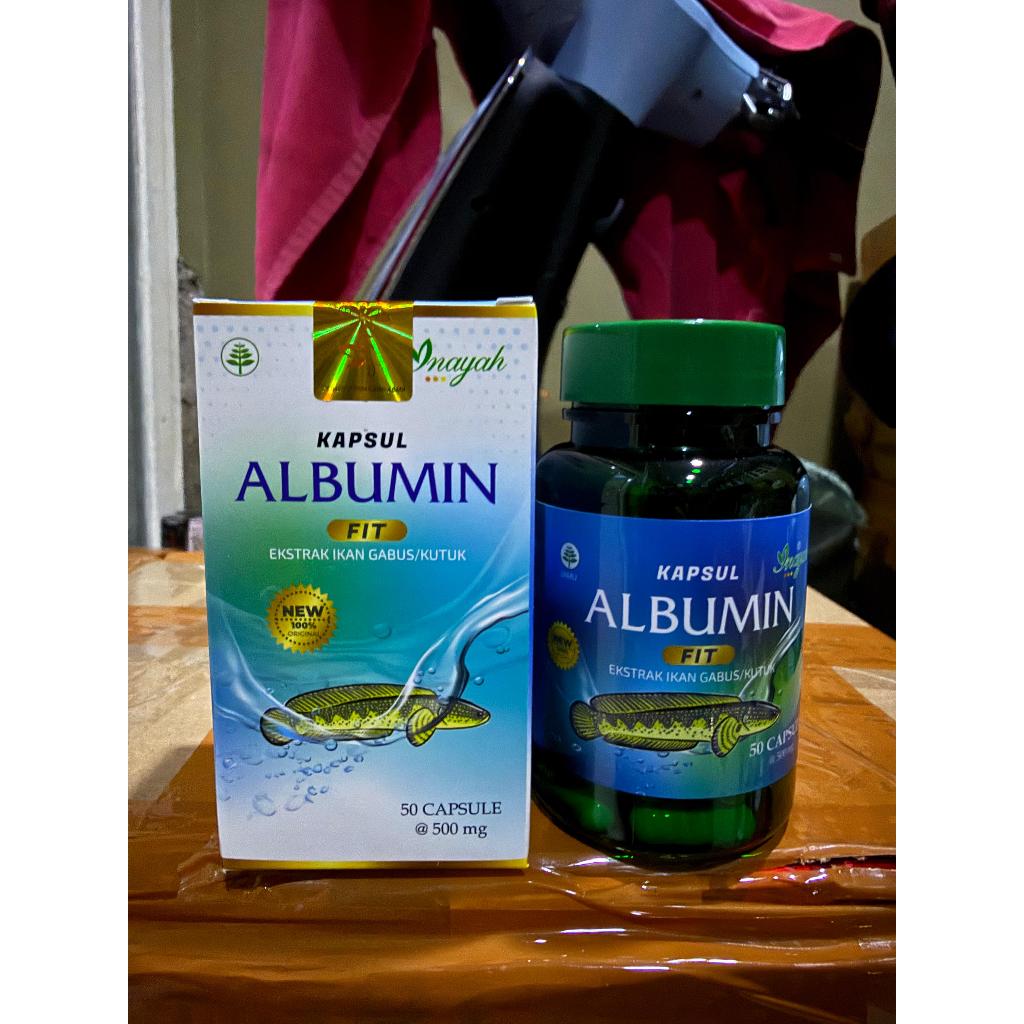 Albumin Fit Extra Ikan Gabus Inayah Kemasan Baru Suplemen Protein Ikan Gabus
