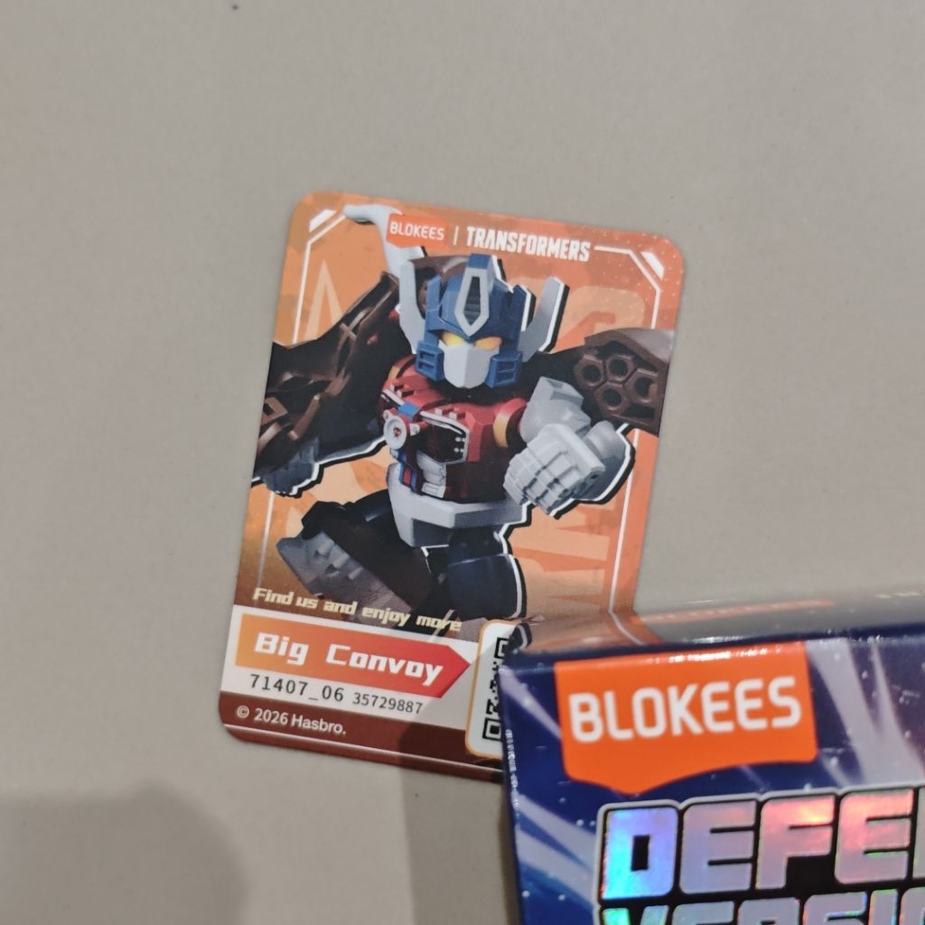 Blokees Transformers Galaxy Defender Wave 07 - Big Convoy Reguler