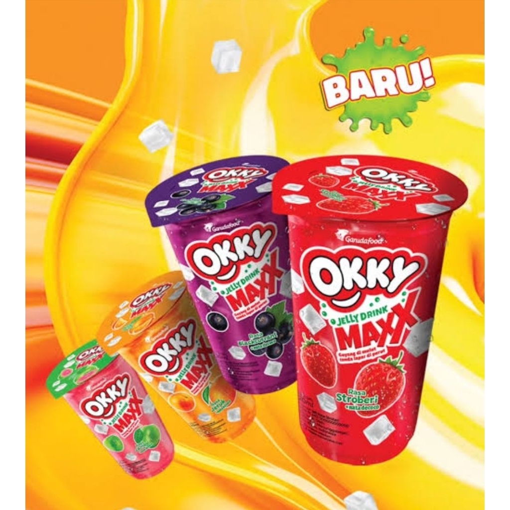 OKKY JELLY DRINK MAXX 24 × 220ML(KARTON)