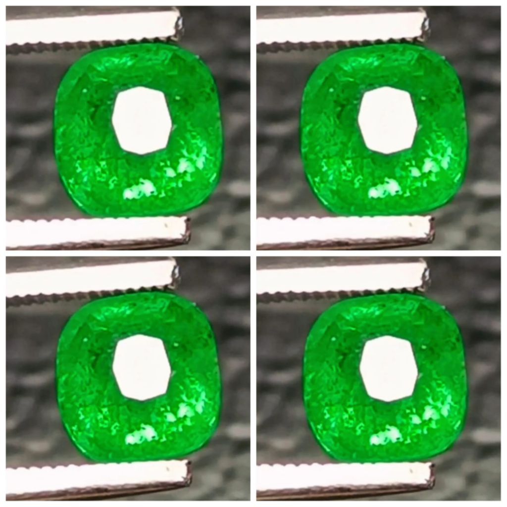 Natural Vivid Green Tsavorite 1.10 crt Notreated Green Garnet Hot Item