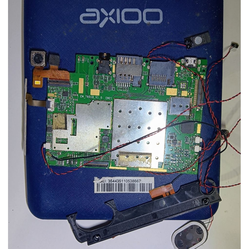mainboard mesin TAB 8 tablet AXIOO A80 ram 3/32ready sudah tesst normal