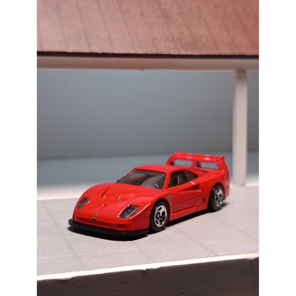 Hotwheels Loose Ferrari F40 Competizione Red Ferrari New Hot Item Rare (Kondisi 95%)