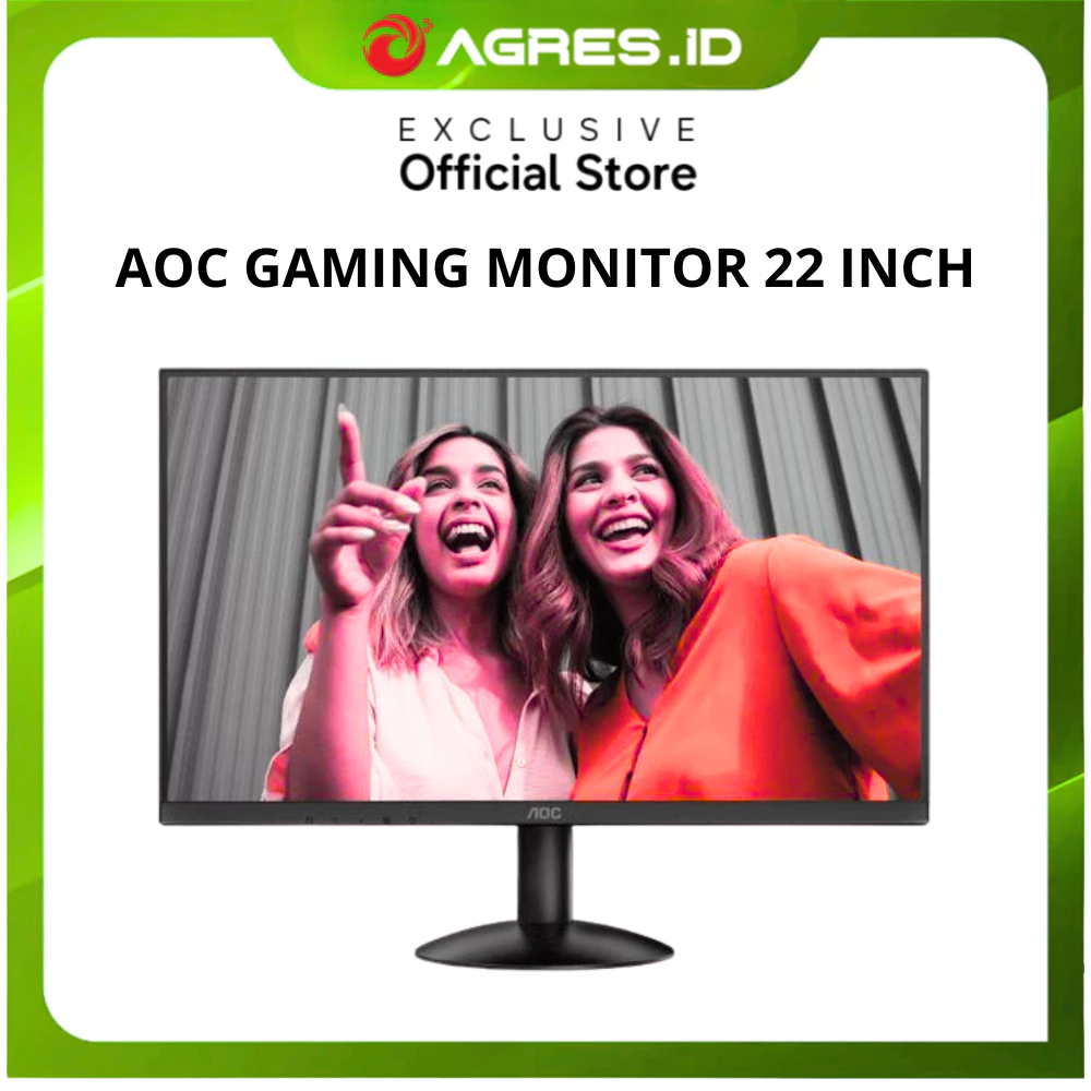 AOC GAMING MONITOR 22 INCH VA FHD 1080P 1MS 100HZ 22B30HM2