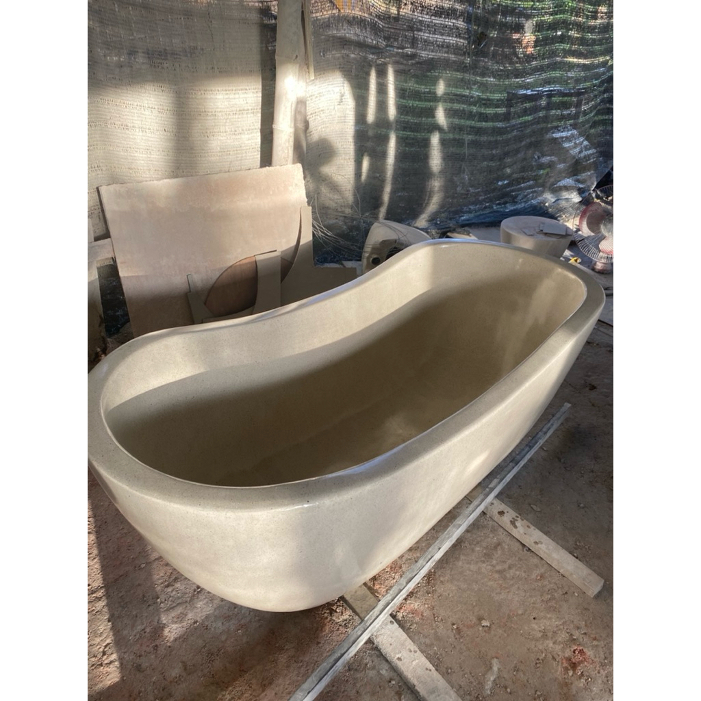 BATHUP PORTABLE TERAAZO TYPE PERAHU
