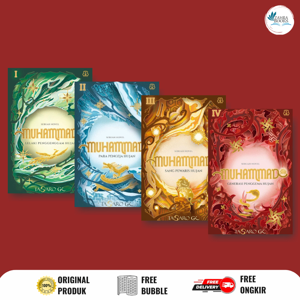 NOVEL MUHAMMAD 1 LELAKI PENGGENGGAM HUJAN, MUHAMMAD 2 PARA PENGEJA HUJAN, MUHAMMAD 3 SANG PEWARIS HU