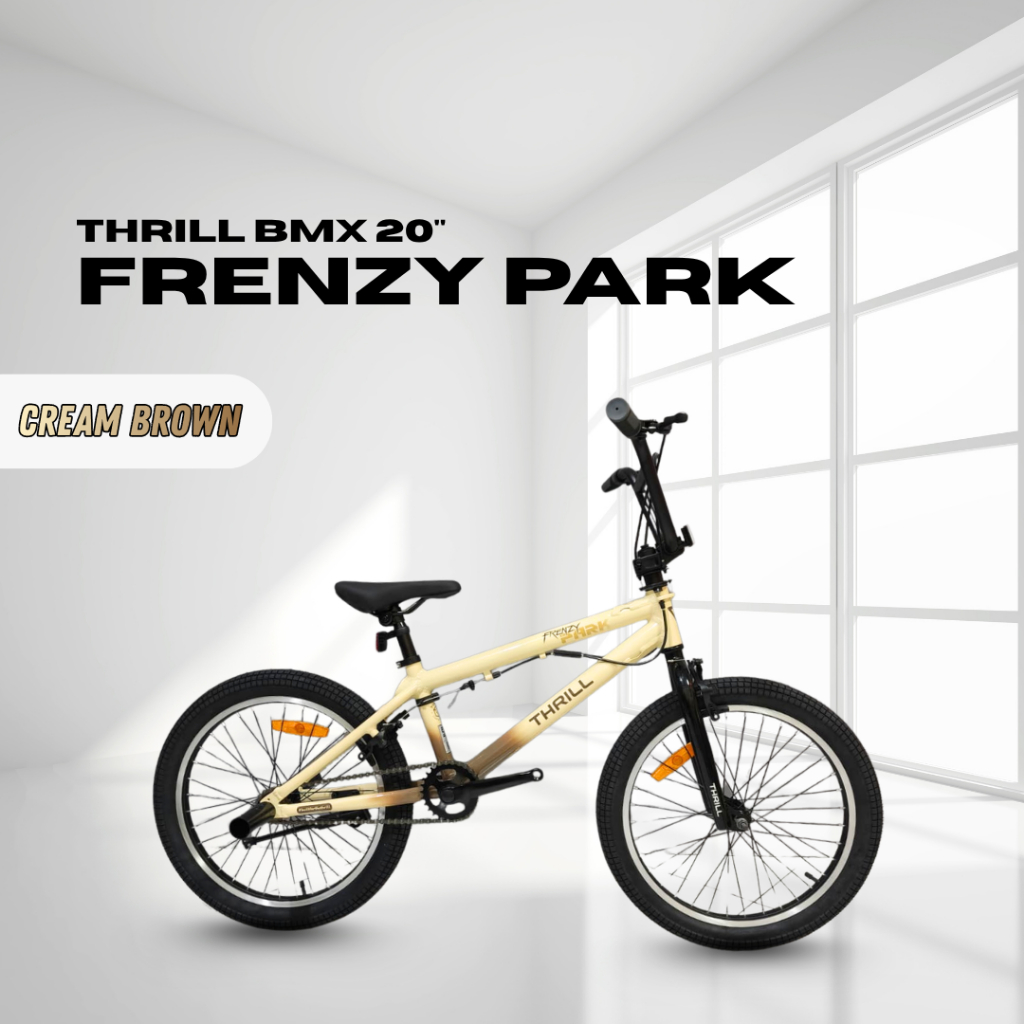 SEPEDA BMX ANAK LAKI LAKI THRILL FRENZY PARK 20 INCH ROTOR 360 ALLOY