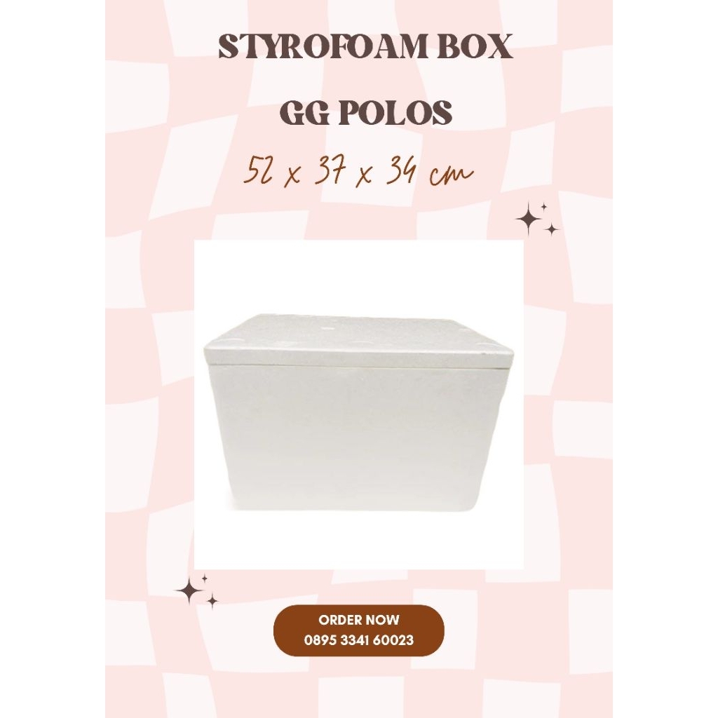 Styrofoam Box GG Polos