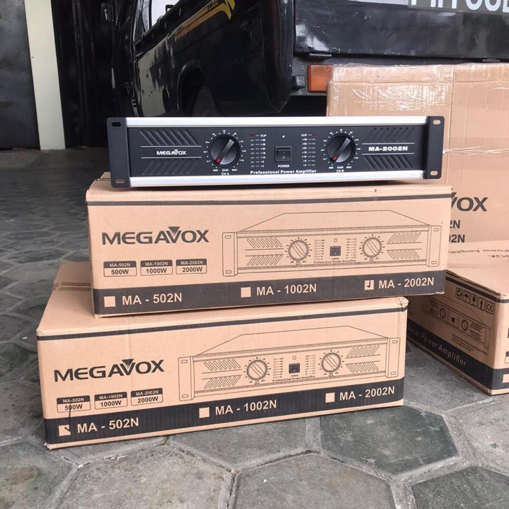 POWER AMPLIFIER MEGAVOX MA2002N MA 2002 MA2002 ORIGINAL
