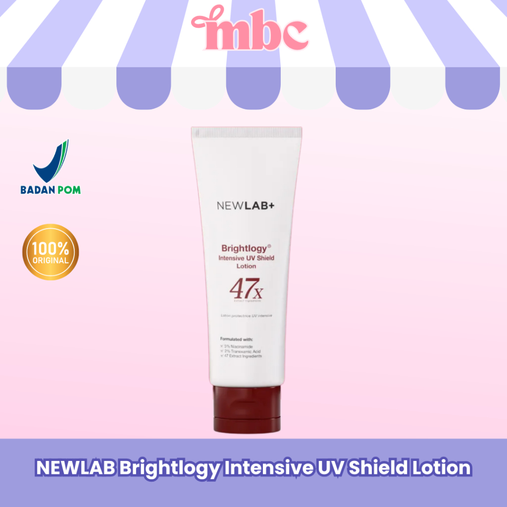 MBC Official - NEWLAB Brightlogy Intensive UV Shield Lotion - Body Care untuk Mencerahkan Body Serum