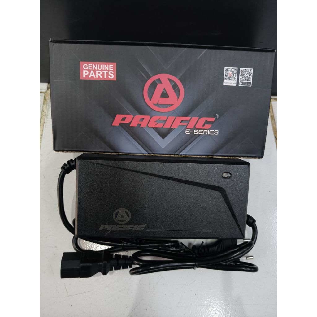 CHARGER MOTOR LISTRIK PACIFIC EXOTIC VIRGO 72V/32AH ORIGINAL PACIFIC
