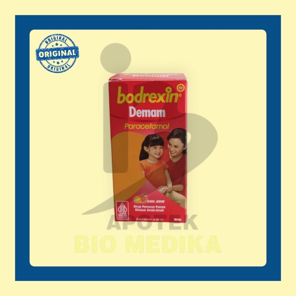 BODREXIN OBAT DEMAM SIRUP ANAK