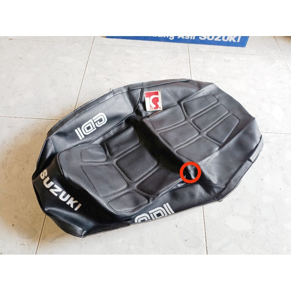 Cover Kulit Jok Suzuki FR 80 Fr80 CDI Tutup Jok Sadel Fr80 Family CDI NOS