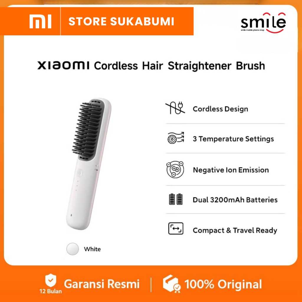 Xiaomi Cordless Hair Straightener Brush