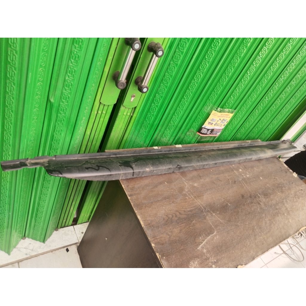 Cover TrisPlang SideKirts Side Skirt Bodykit Samping Xpander Kiri Hitam 2018 2019 2020 2021 Original