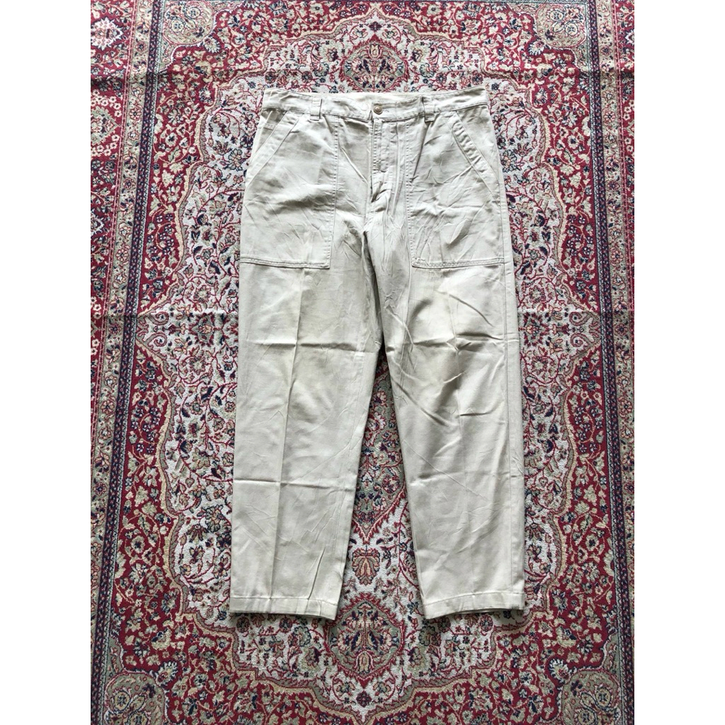 Celana 8 second fatigue pants Vintage military fatigue Hi348