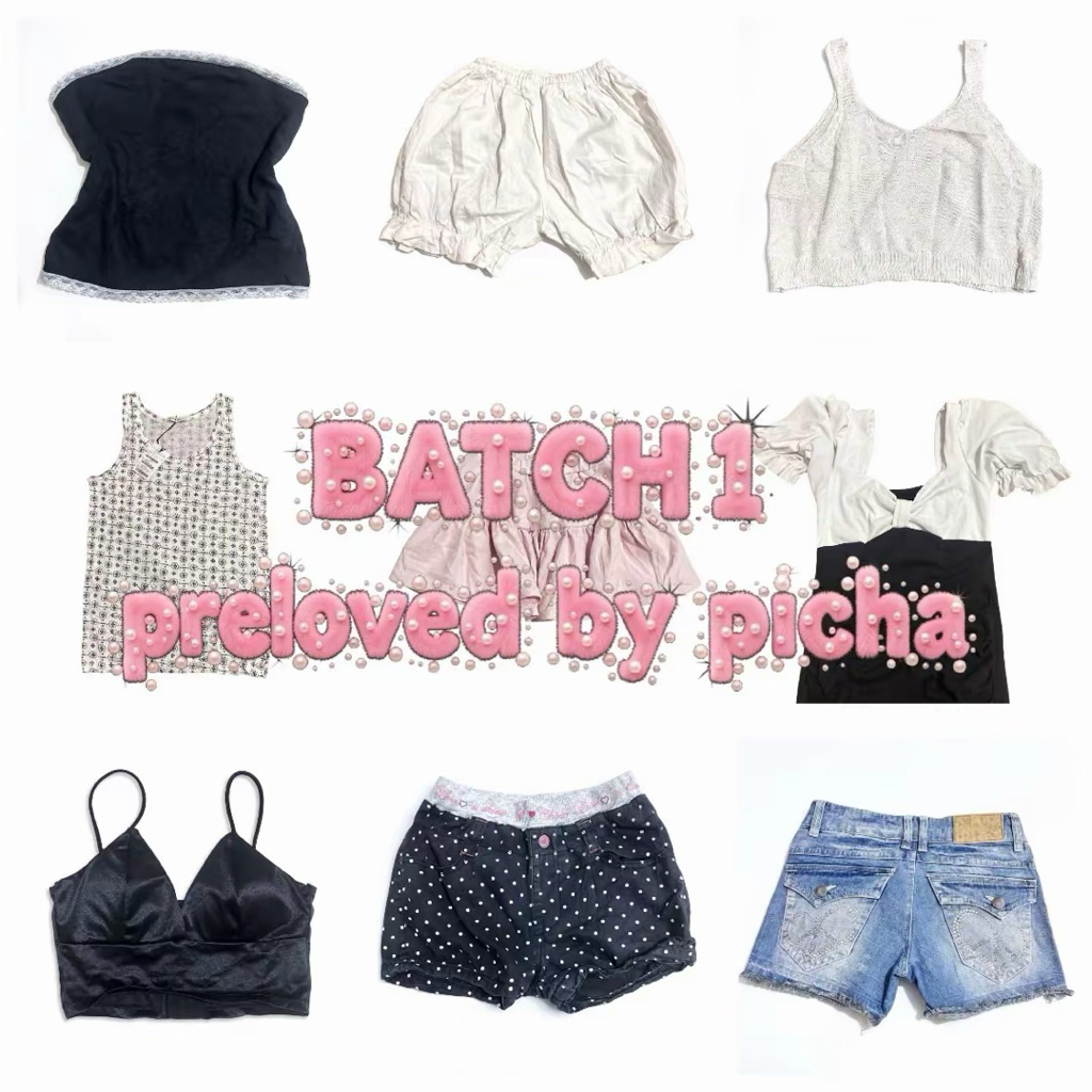 preloved lucu y2k chic outfit