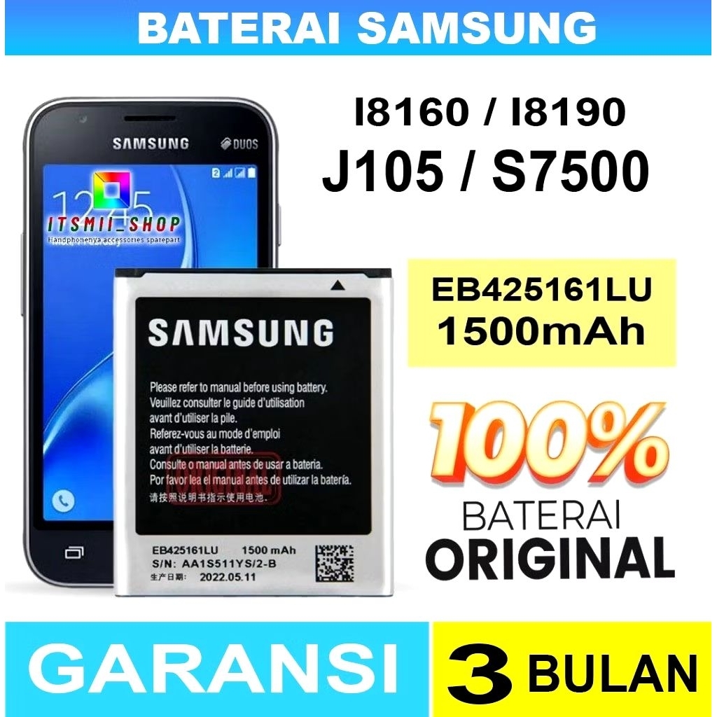 BATRAI BATTERY SAMSNG GALAXY J1 MINI J105  BATRAI BATTERY ORIGINAL