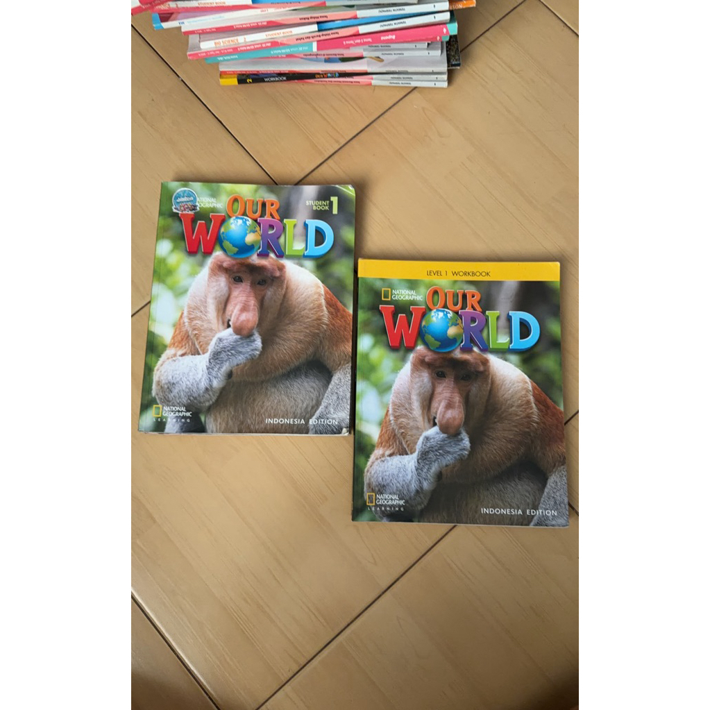 Buku English Kelas 1 SD National Geographic Our World ori bekas