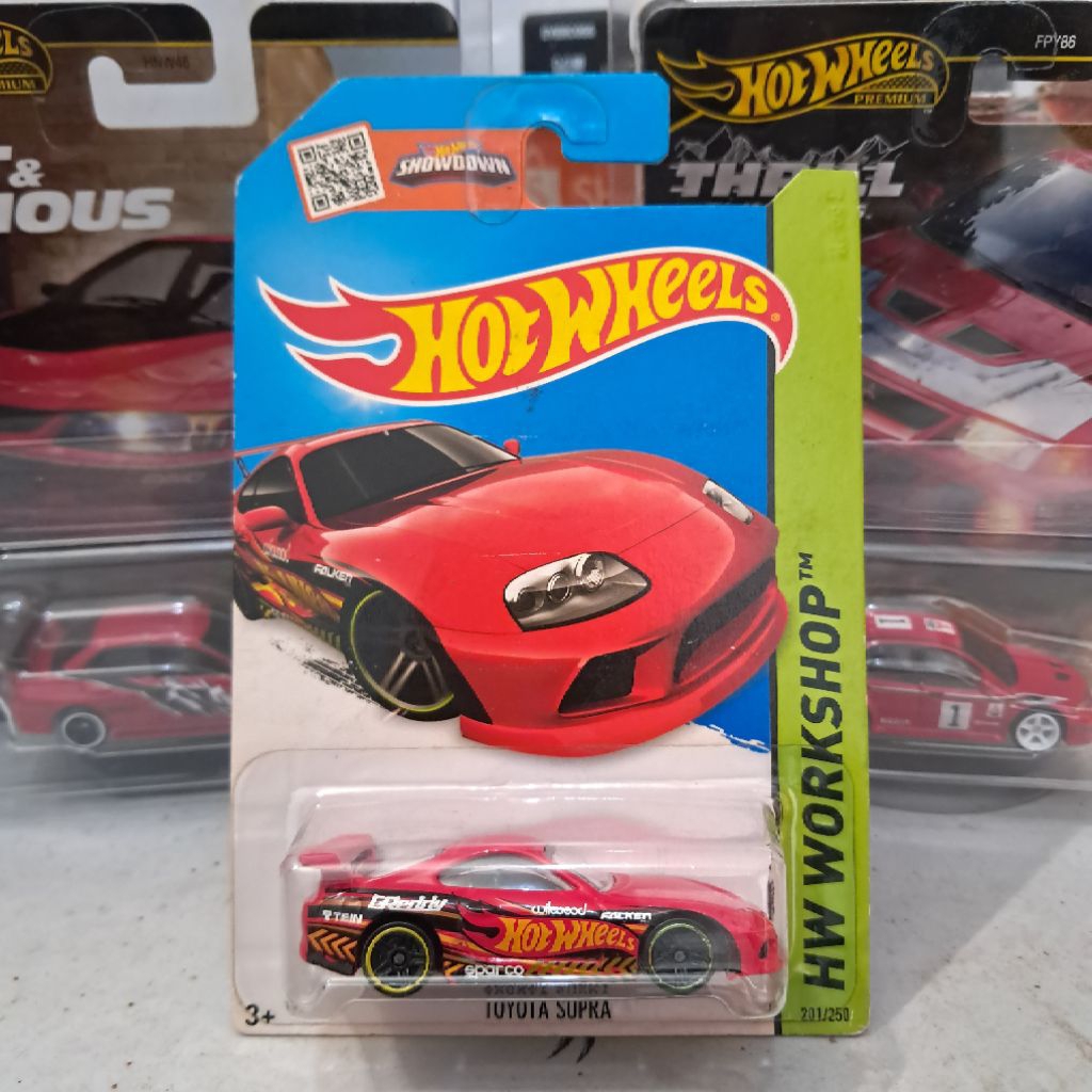 Hot Wheels toyota supra hw workshop- Hot Wheels toyota supra merah greddy