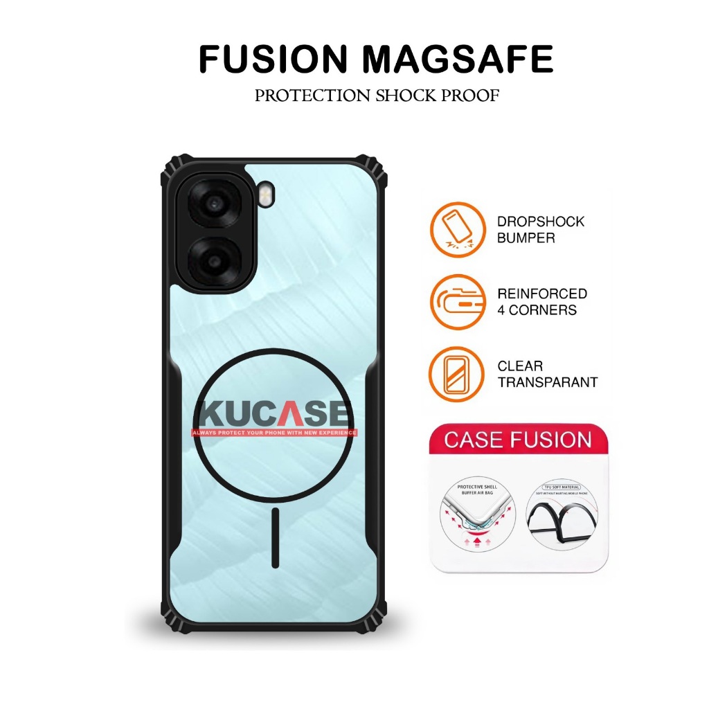 Case Magsafe Oppo A6X Oppo A6 Oppo A6T Pro Oppo A6 Pro Case Armor Fusion Shockproof Clear Case Oppo 