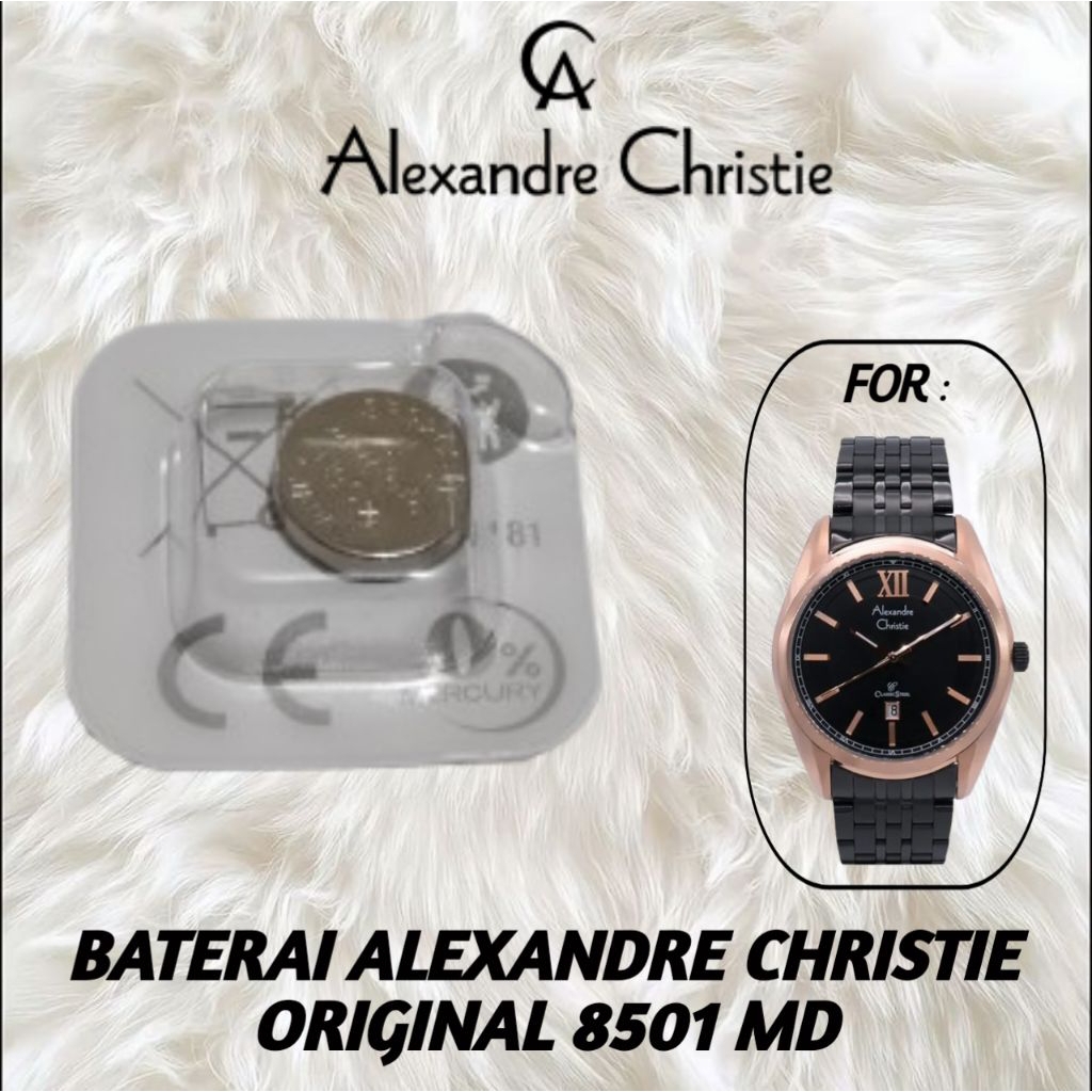 Baterai Alexandre Christie original 8501 MD