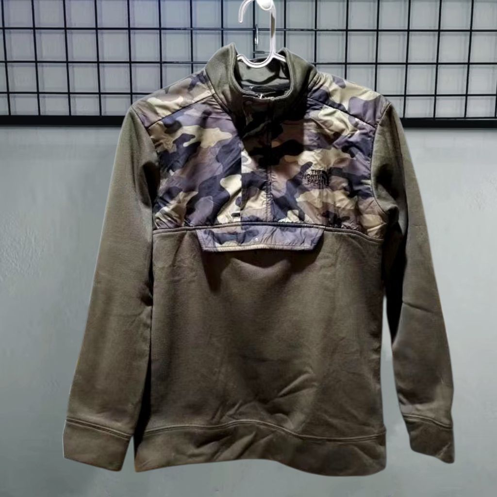 PRELOVED TNF JACKET GREEN CAMO