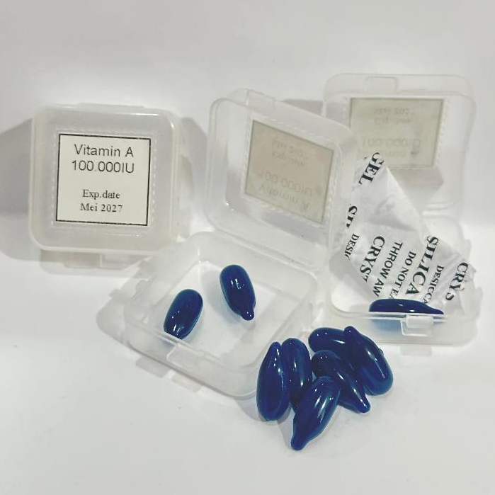 VITAMIN A 100.000 IU KAPSUL BIRU VITAMIN ANAK-ANAK (1 kapsul)