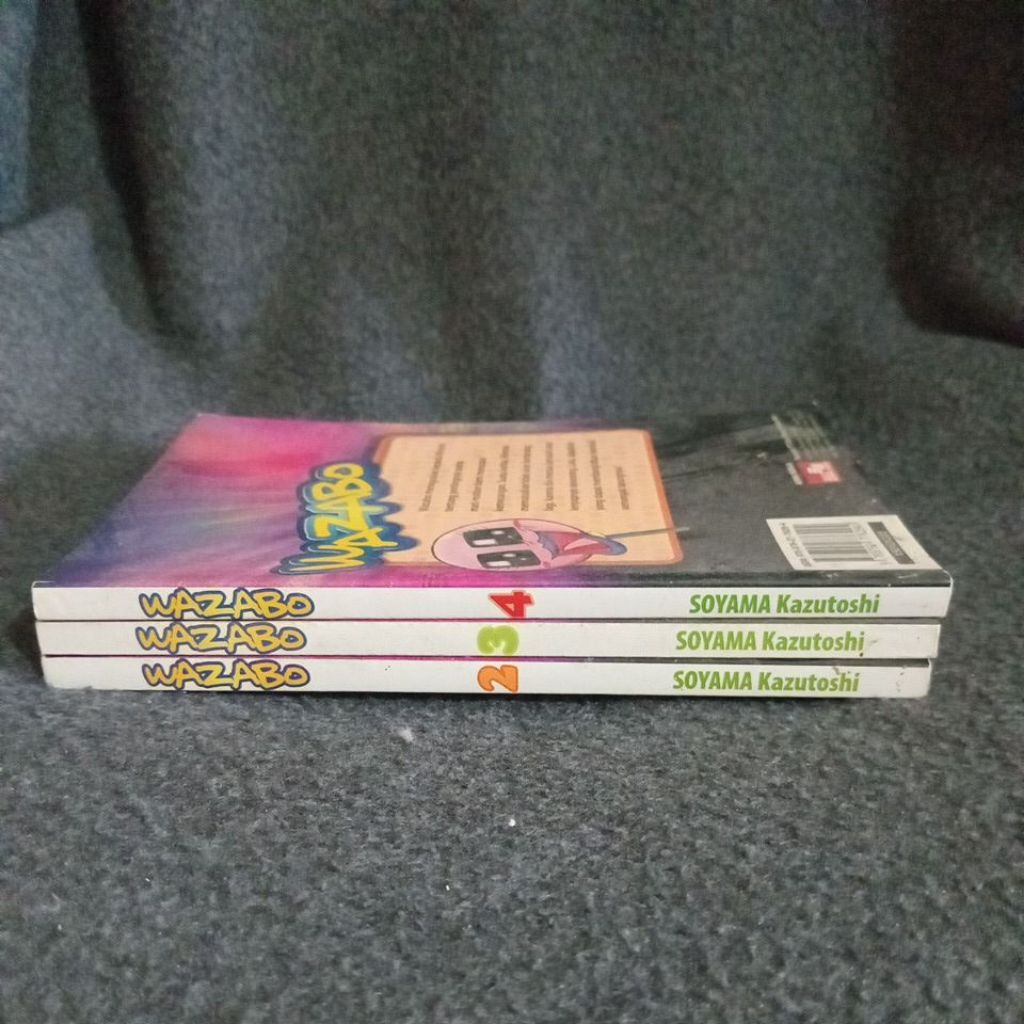 KOMIK WAZABO - SOYAMA KAZUTOSHI - CABUTAN BEBAS PILIH NOMOR / VOLUME