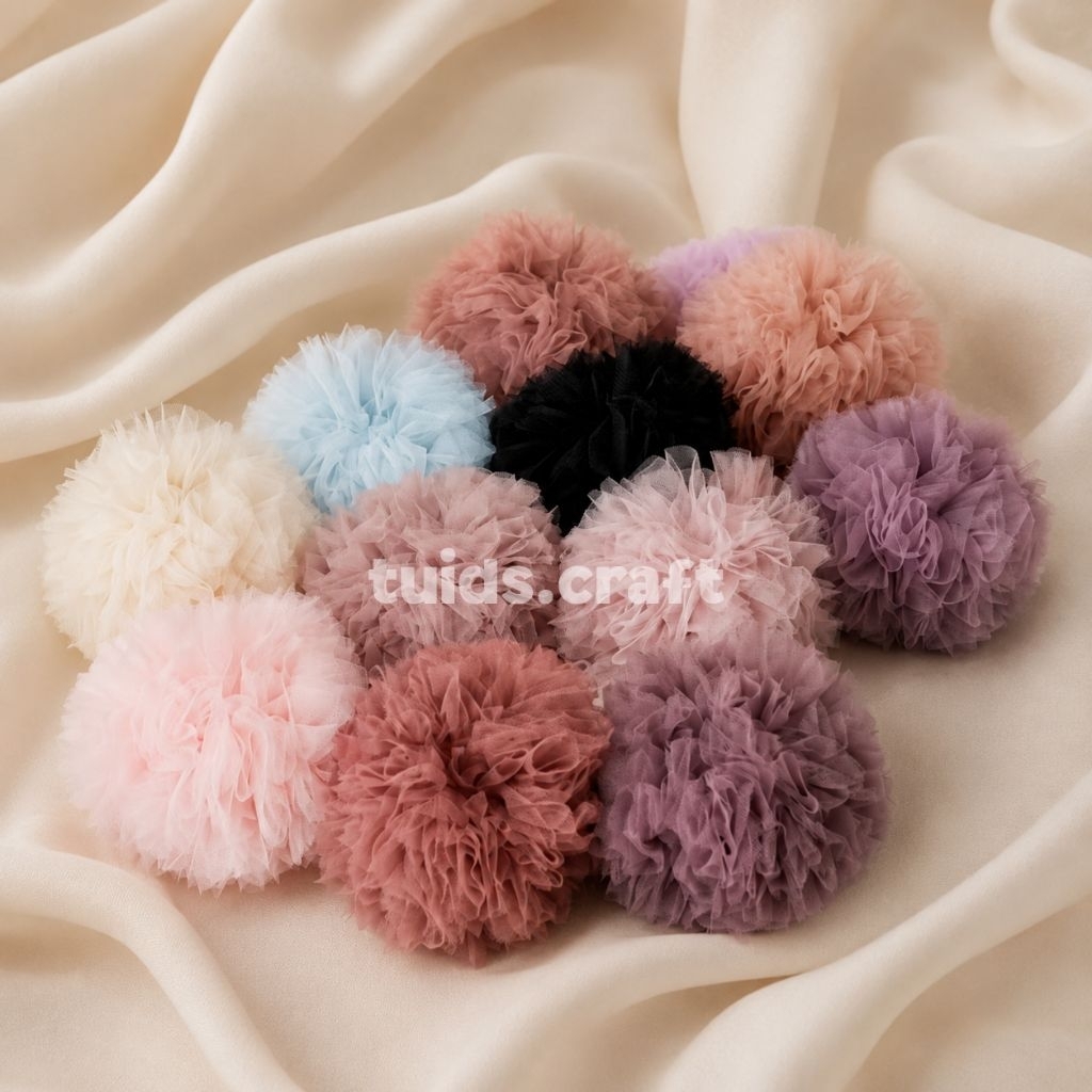 Scrunchie Cepol Tile Hijab  / Scrunchie Hijab Premium / Scrunchie Hijab Tile / Cepol Hijab Tile