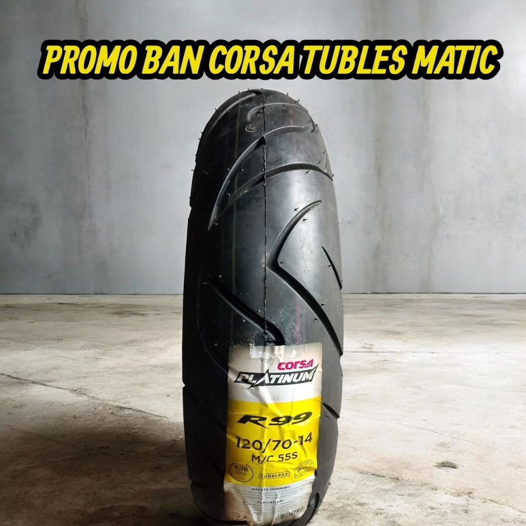 BAN CORSA R99 TUBLES 120/70-14 PCX150 VARIO160 PROMO