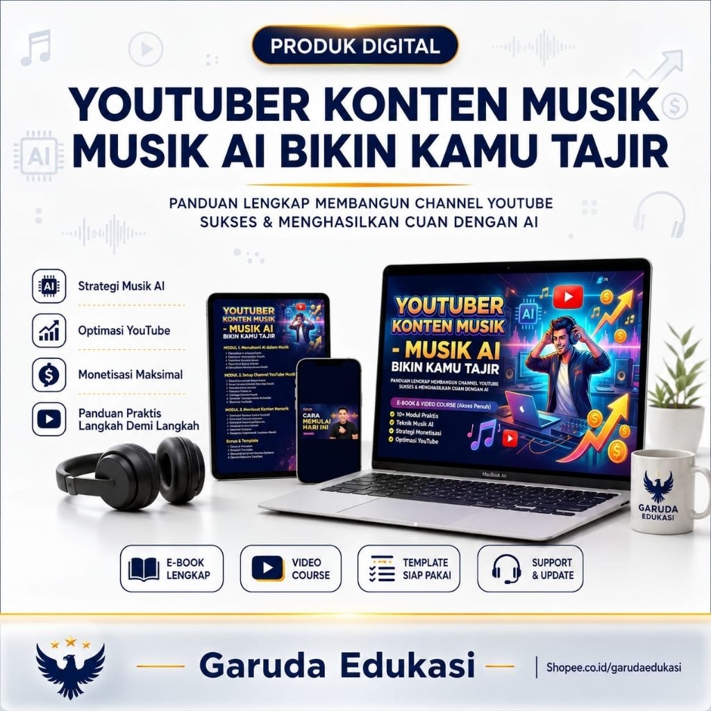 Youtube Musik AI - Youtuber Konten Musik AI yang Bikin Kamu Tajir Mama Digital