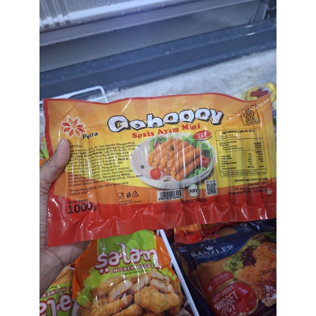 Sosis Geboyku berat 1kg