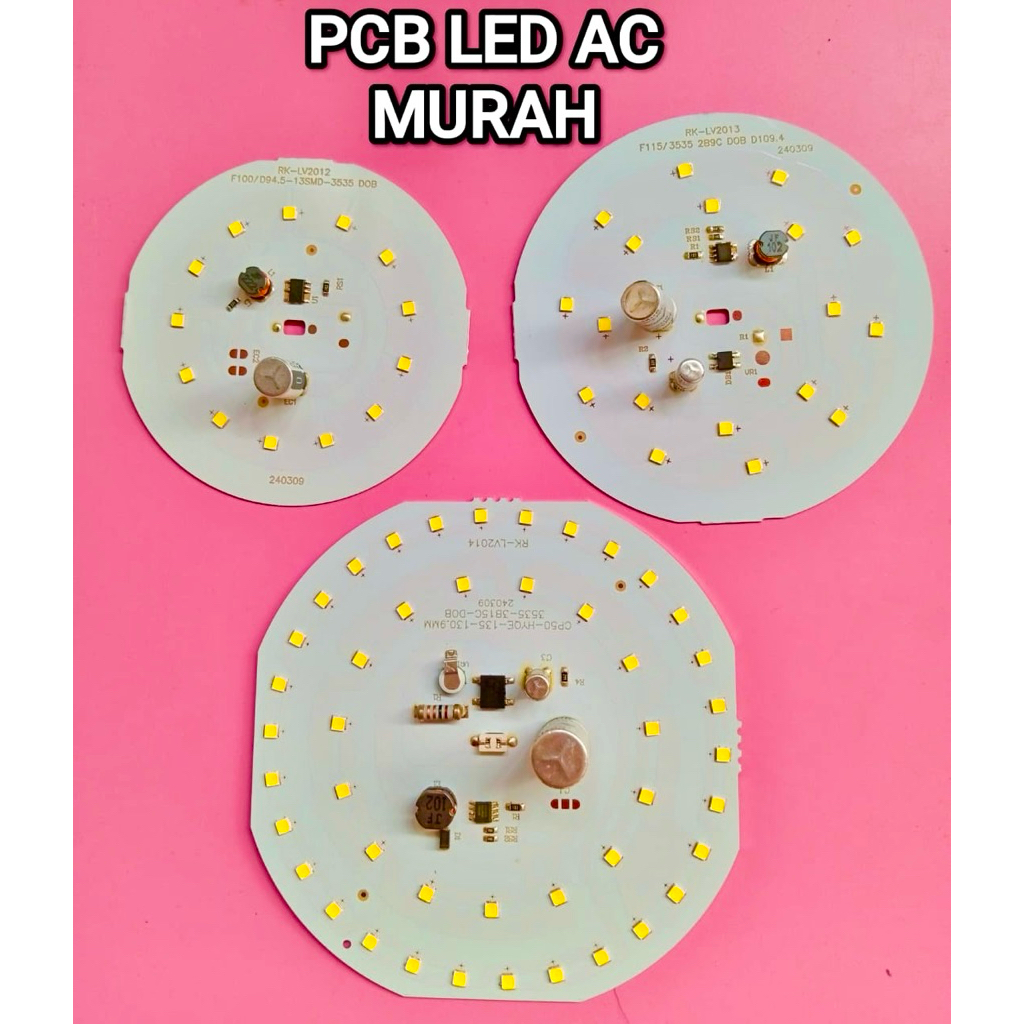 PCB LED AC MURAH 40 - 60 watt
