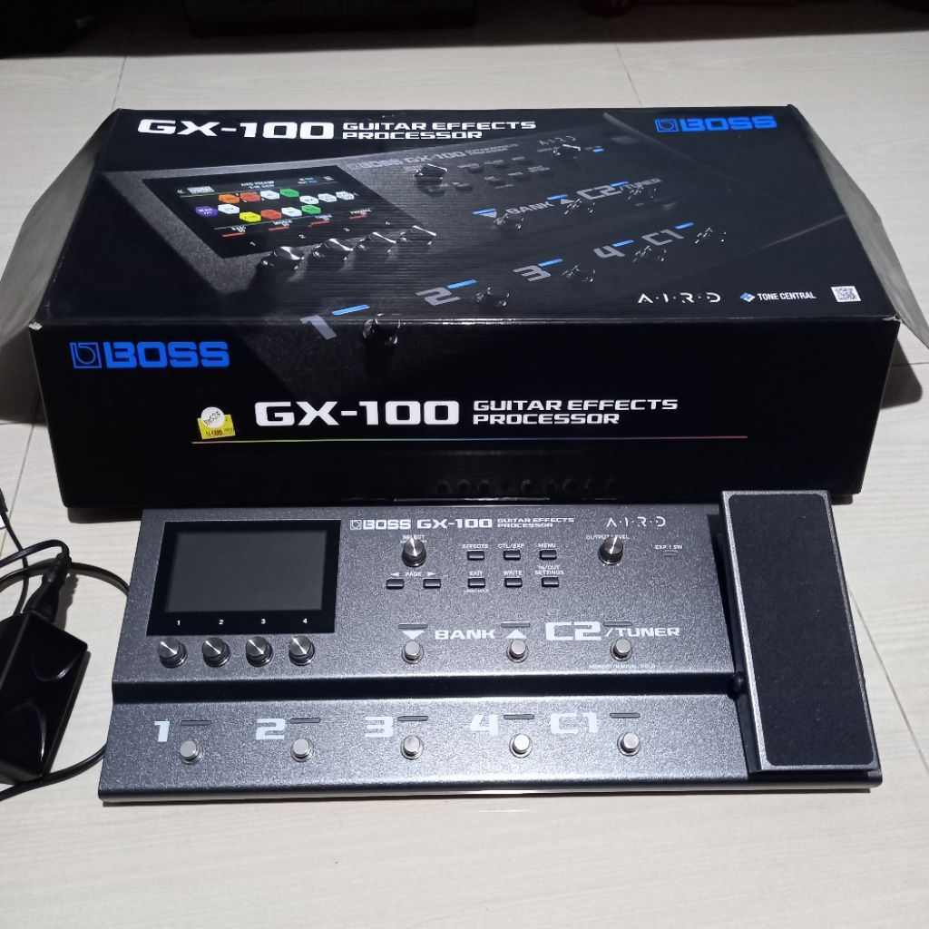 Boss GX100 Efek Gitar Not GX100 GT1000 Core GT100