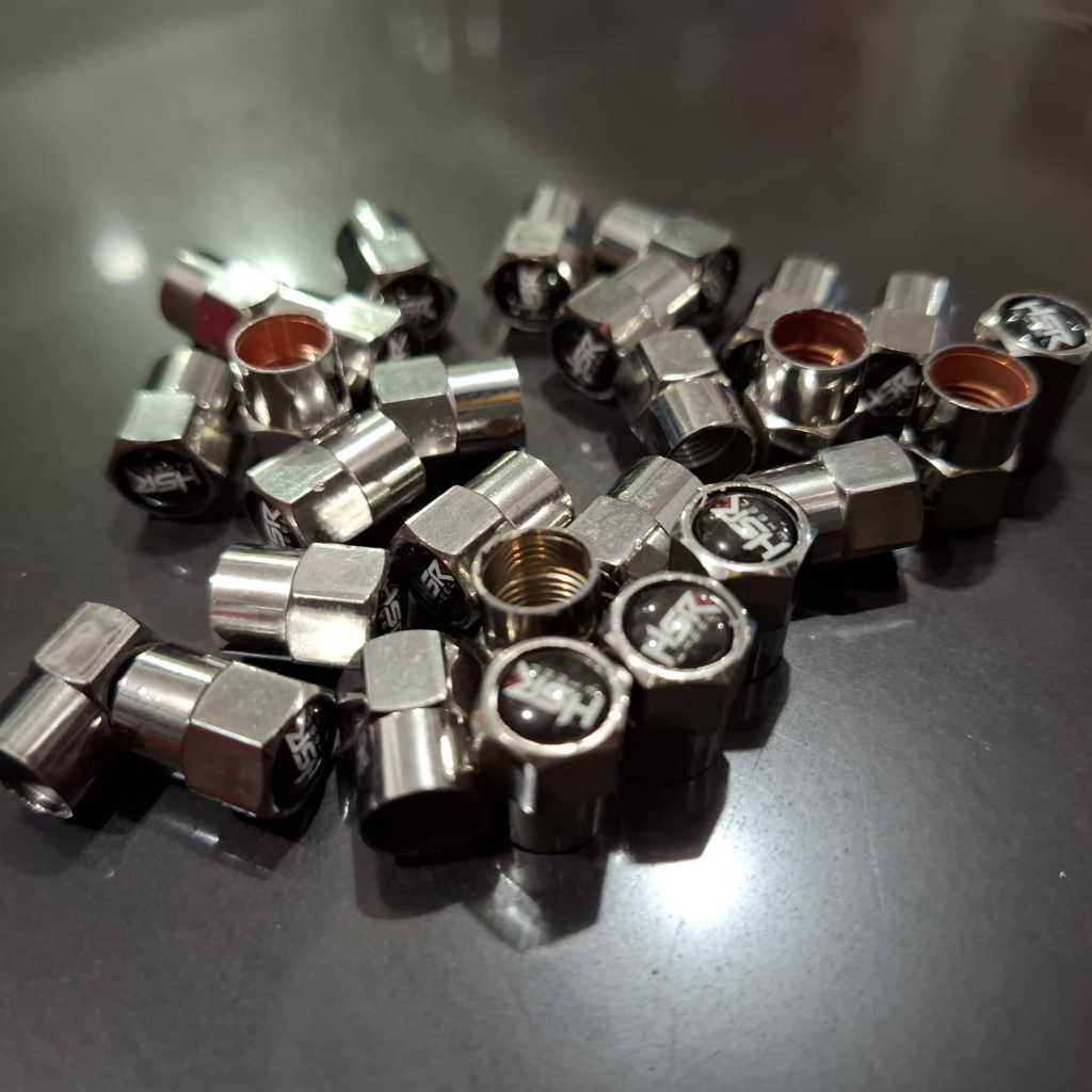 TUTUP PENTIL HSR WHEEL - TUTUP PENTIL LOGO HSR WHEEL