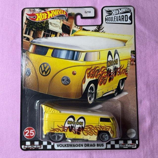 HOTWHEELS VOLKSWAGEN DRAG BUS KUNING