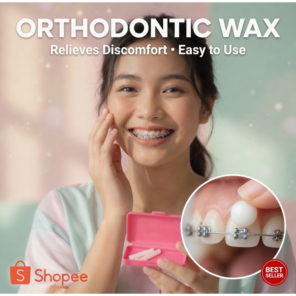 DENTAL ORTHO WAX/ DENTAL WAX/ORTHO WAX ANTI SARIAWAN LILIN GIGI BEHEL