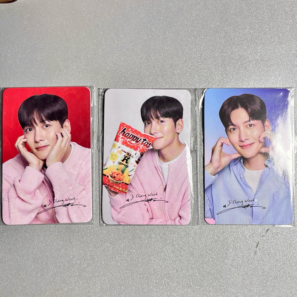 [READY STOCCK] PHOTOCARD SEALED JI CHANG WOOK HAPPYTOS