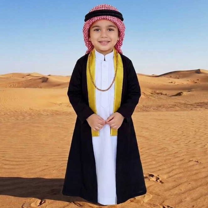 JUBAH SULTAN ASYKAR/JUBAH RAJA ARAB/JUBAH ANAK MURAH (READY STOK)