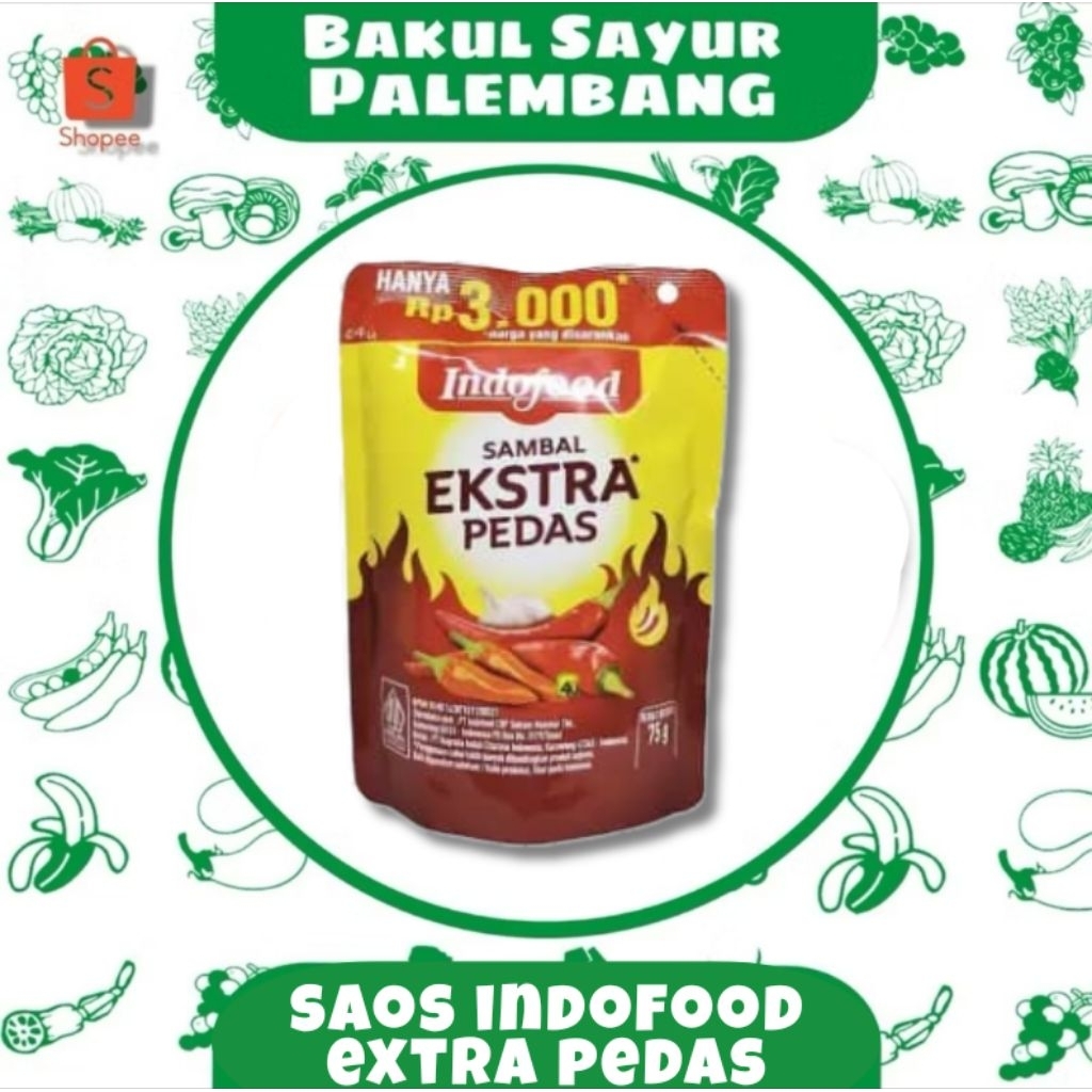 Saos Indofood Extra Pedas ( PALEMBANG )