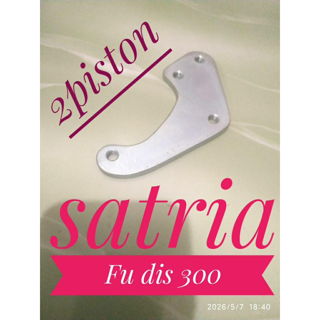 Braket depan caliper brembo &ktc 2piston satria fu & fi