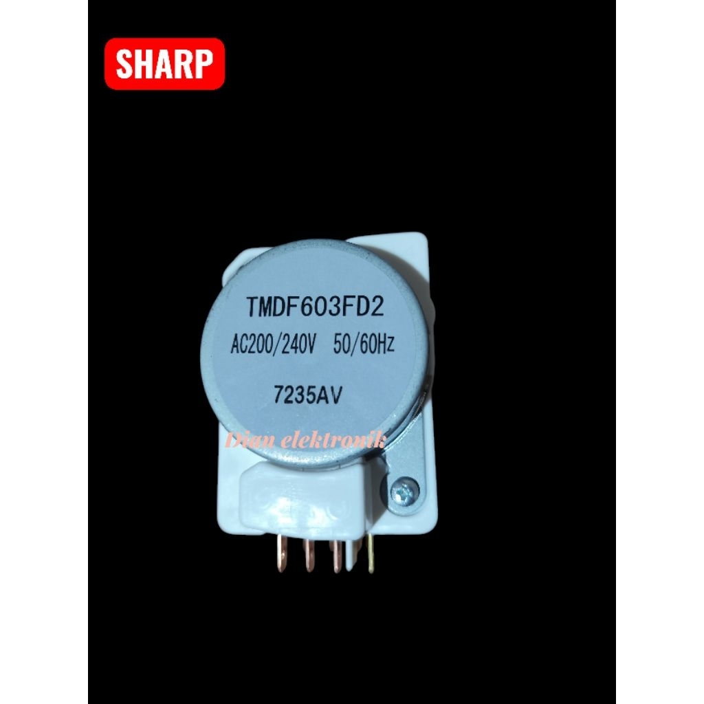 TIMER DEFROST KULKAS SHARP 2 PINTU